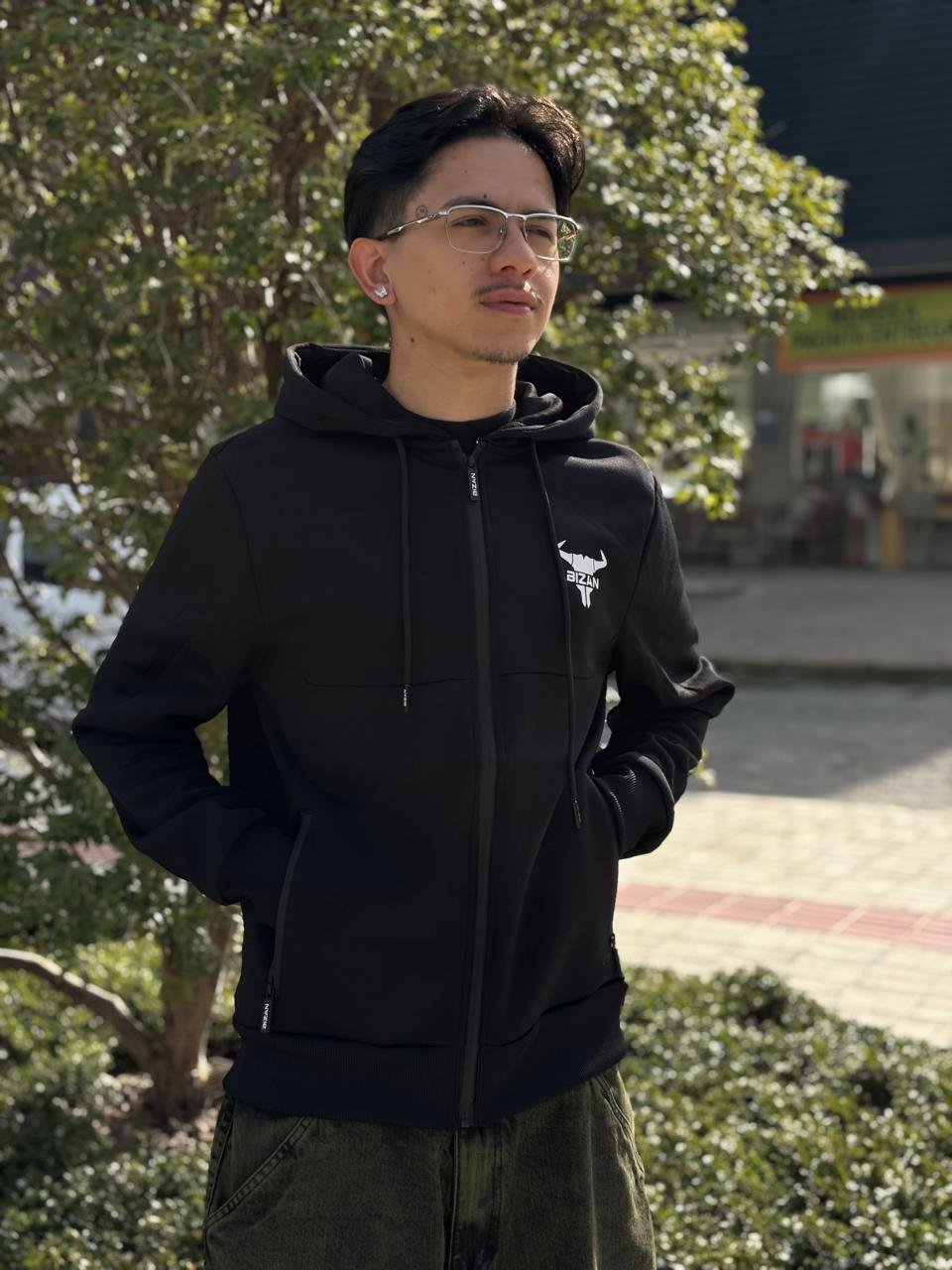 Moletom Bizan Zip