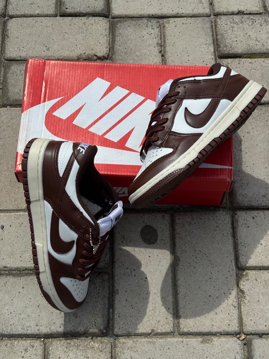 Dunk Low Marrom / Branco